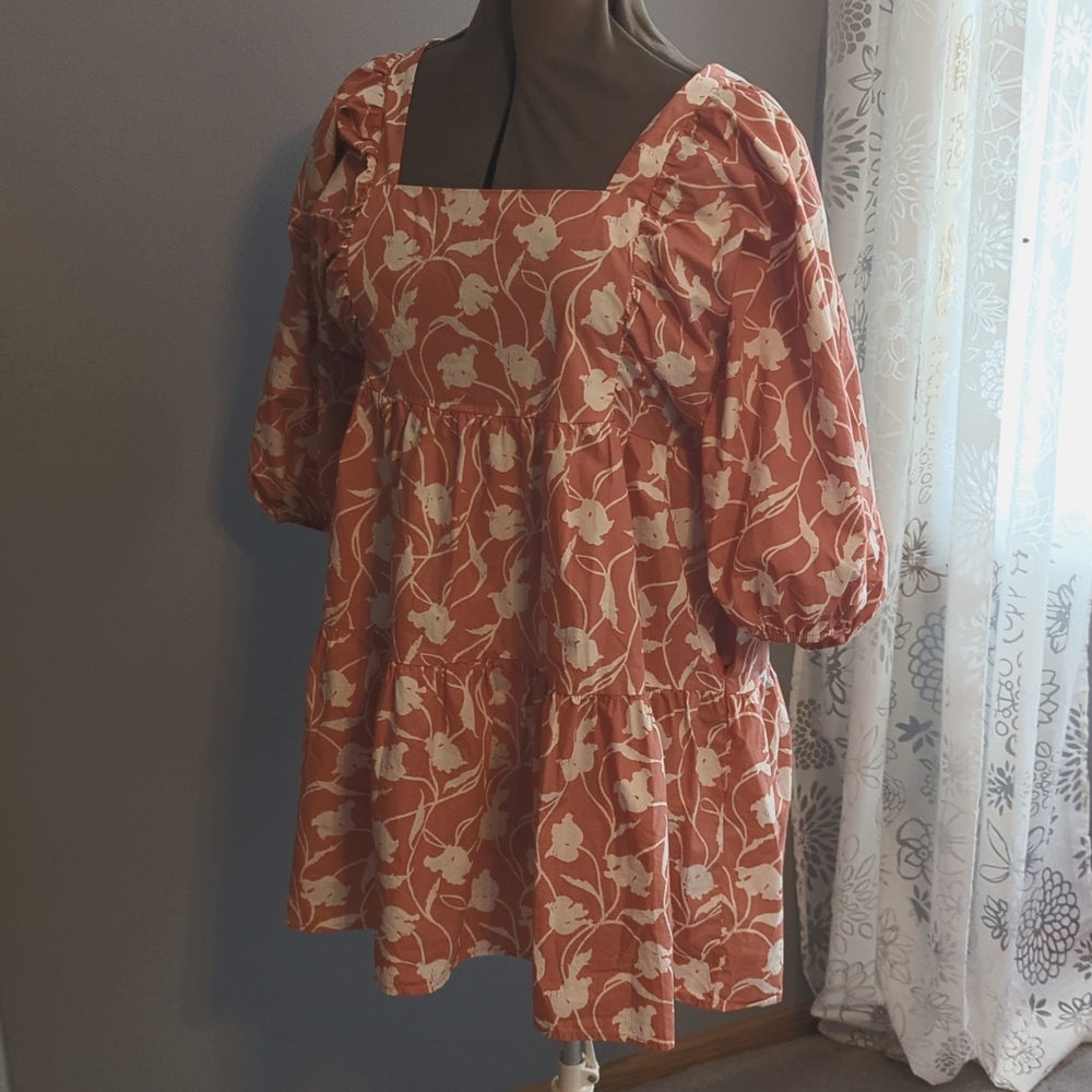A new day coral dress party dress date night